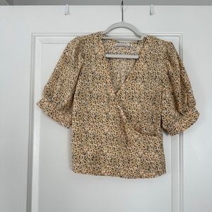 Abercrombie Wrap Front Top